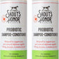 Skout's Honor Probiotic Dog Shampoo & Conditioner with Avocado Oil & Omega-3s, 97% Natural, Paraben & Sulfate-Free, Cruelty-Free, 16oz, Sunkissed Coconut, 2-Pack