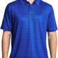 Men's Golf Polo Shirts Short Sleeve Striped Performance Moisture Wicking Dry Fit Golf Shirts for Men