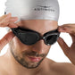 AqtivAqua Swimming Goggles, DX Wide View Swim Goggles for Adult Men Women, Anti Fog No Leaking