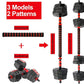 Adjustable Dumbbell Set, 5-44 lbs Free Weight Set with Connector for Barbell, Dumbbells, Push-Up Options, Fitness Exercises for Home Gym Suitable Men/Women