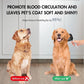 Dog Self Cleaning Slicker Brush for Shedding, Ideal for Short Long Haired Dogs, Including Cat. Removes Loose Fur, Undercoat, Mats, Tangled Hair. Suit for Large Medium Small Animal, Gray
