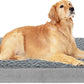 Orthopedic Memory Foam Dog Bed, Cooling Dog Beds for Extra Large Dogs -Waterproof Pet Bed for Crate with Removable Washable Cover, Ideal for Arthritic Dogs, XL(41inch,90Lbs)