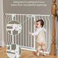 Mom's Choice-GROWNSY Baby Gate for Stairs, 29"-43" Pressure Mounted Pet Gate for Doorways-Auto Close Dog Gate for The House-Easy Installation & Walk Thru Wide Safety Gate