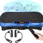 AXV Vibration Plate Fitness Platform Exercise Machine Vibrating Lymphatic Drainage Shaking Full Body Shaker Workout Vibrate Stand Shake Board Sport Gym for Weight Loss Fat Burner for Women Men