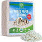 Small Pet Select White Paper Bedding 56L, Litter for Rabbit, Guinea Pig, Hamster, Bunny and Other Small Animals, Made in USA, 56L