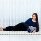 Leewadee Small Yoga Bolster – Shape-Retaining Cervical Neck Roll, Tube Pillow for Comfortable Reading, Kapok Filling, 22 x 6 x 6 inches