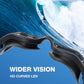 ZIONOR G1 Lite Swim Goggles with Swim Cap Comfortable Anti-fog Swimming Goggles Cap Set for Adult Men Women
