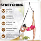 Pilates Stretching Strap with Door Anchor - Flexibility Equipment for Pilates Practitioners - Ideal for Improving Leg Flexibility, Core Stability, and Posture Alignment at Home