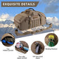 65L Large Duffle Bag, 3-in-1 Tactical Backpack MOLLE Pack for Sports, Gym, Outdoor, Coyote