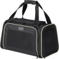 PETSFIT Pet Carrier Airline Approved with Extendable Mat, Dog Carriers for Small Dogs, TSA Approved Pet Carrier, Puppy Carrier for Small and Medium Cats Under 12 Lbs, Black