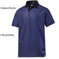 DEOLAX Mens Polo Shirts Fashion Print Mens Golf Shirt Dry Fit Mens Golf Polo Short Sleeve Quick Dry Funny Golf Shirt for Men