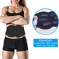 FDA Cleared, ABS Stimulator - EMS Muscle Stimulator, Portable Muscle Training for Abdomen, Abdominal Toning Belt, Fitness Ab Workout Equipment for Women and Men, Black Blue