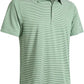 Men's Golf Polo Shirts Short Sleeve Striped Performance Moisture Wicking Dry Fit Golf Shirts for Men