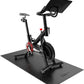 Bike Mat Compatible with Peloton Bike,Elliptical,Treadmill Mat, 6mm Thick, Under Exercise Bike Trainer Pad for Indoor Stationary Spin Bike Gym Equipment Hardwood Floor Carpet Protector