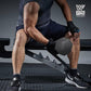 WF Athletic Supply Cast Iron Solid Hexagon Gray/Black Dumbbells, Strength Training Free Weights Set of 2 for Women and Men, Hand Weights Sold by Pairs, Multi-Select Size Options Available