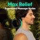 FitBeast Back Roller, Back Wheel Foam Roller - Targeted Muscle Roller for Deep Tissue Massage, Back Stretcher