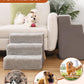 Dog Stairs for Small Dogs,17.5" H,4-Step Dog Steps for High Bed Couch and Sofa,Pet Stairs for Dogs and Cats Climbing with Non-Slip Bottom and Washable Cover,Light Grey