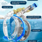 QingSong Full Face Snorkel Mask for Adults, Snorkeling Gear with Camera Mount, 180 Degree Panoramic View Snorkel Set Anti-Fog Anti-Leak