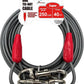 Petest 40ft Tie-Out Cable with Crimp Cover for Super Dogs Up to 250 Pounds