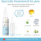 3-in-1 Pet Steam Brush Set for Dogs & Cats, Grooming Comb with Spray, Defur Tool, Water-Free Shampoo, Bath Gloves,Bath Brush, Tooth & Ear Brush, Towel (11PCS)