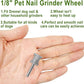 Diamond Dog Nail, 1/8'' Nail Tool for Dogs, for Animals Nail Care & Home Grinder Tools for Dogs