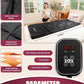 Infrared Sauna Blanket - Portable Far Infrared Sauna for Home Relaxation - PU Sauna Blanket - Infrared Blanket Sauna with 77–176 °F Temp Range（Pure Black）