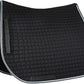 HORZE Adepto Quilted Quick-Dry Dressage Saddle Pad for Horses with Two-Tone Trim