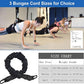 PRIOR FITNESS Bungee Fitness Equipment Set Casual Latex Cord Resistance Bands Dance Rope Exercise at Home Gym Suspension Trainer Professional Training Equipment