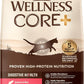 Wellness CORE+ Adult Dry Cat Food for Indoor and Outdoor Cats, Wholesome Grains, Natural, Digestive Health Salmon & Rice (11 Pound Bag)