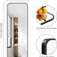 FORBATH Bathroom Mirror 20" x 55", Rectangle Black Bathroom Mirror with Black Aluminum Frame Rounded Corner, Wall Mounted Mirror for Bedroom Entryway Living Room