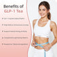 GLP-1 Detox Tea，7 Carefully Selected Plant-Based Ingredients to Complement Balanced Eating Habits,Yerba Mate, Cinnamon, Gardenia & More, No Sugar or Artificial Additives–30Tea Bags (1 Pack)