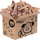 ValueBull Beef Trachea, Premium 5-6 Inch, 100 Count Bulk Pack - Natural Angus Dog Chews with Glucosamine, Chondroitin & Amino Acids