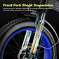 Foldable Electric Bike for Adults, 30+MPH, 48V 20Ah Removable Lithium Battery up to 80Miles, 20" Fat Tire 1000W Peak Motor Dirt Ebike Adult Electric Bicycle for Commute Beach Mountain E Bike