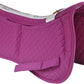 ECP Equine Comfort Products Adjustable Shock Absorbing Memory Foam Half Saddle Pad, Injury Prevention & Pressure Relief, Customizable Fit, Breathable for All Riding Styles