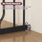 29"-40" Baby Gate for Stairs, Auto Close Stroller Friendly Dog Gate Indoor for Doorways, Pressure Mounted Baby Gate, Easy Walk Through Gate for Children & Pets, Black