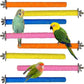 Hamiledy Bird Grinding Perch for Parrots Sand Bird Perches Claw Trim Cage Perches for Parakeets Cockatiels Lovebirds Canaries Green Cheeked Conures and Similarly Sized Birds(8 Pcs 0.78 in Diameter)