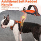 PUPTECK No Pull Dog Harness for Large, Adjustable Reflective Dog Harness with Handle Easy Control, Comfortable Soft Padded Pet Vest Harness for Extra Large Dogs, Orange XL