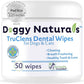 TRUCLENS | Dental Wipes for Dogs and Cats 100ct Wipes (2 Pack)