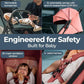 Inglesina Quid³ Stroller, Aurora Pink - Compact Reclining Travel Stroller for Baby & Toddler 0-55 lbs, One Hand fold, Car seat Compatible, Airplane Overhead, Lightweight, Foldable, XL UPF 50+ Canopy