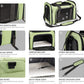 Large Cat Carriers Dog Carrier Pet Carrier for Large Cats Dogs Puppies up to 25Lbs, Big Dog Carrier Soft Sided, Collapsible Travel Puppy Carrier - Large - Green