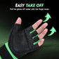 Workout Gloves Gym Gloves Weight Lifting Gloves for Men Women with Full Palm Pad,Strong Wrist Wraps Support,Enhanced Grip,for Fitness,Training,Weightlifting,Exercise