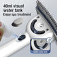 Pet Grooming Brush with Double-Sided Spray and UV Sterilization - 360° Rotating Round Needle, Depilatory Comb and Long Hair Brush, Waterproof, Rechargeable - For Long or Curly Haired Pets