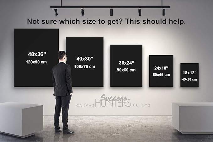 Boxing Gloves Neon Canvas Print Motivational Canvas Print Wall Art Office Decor, Entrepreneur Motivation, Hustle Artwork, Boxing Neon Print, Fighter Gym Sign, Hustler Art Neon Sign (24" x 18")