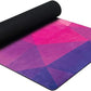 YOGA DESIGN LAB | The Combo Yoga Mat | 2-in-1 Mat+Towel | Eco Luxury | Ideal for Hot Yoga, Power, Bikram, Ashtanga, Sweat | Studio Quality | Includes Carrying Strap!