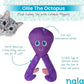 Caitec Presents Nala Cat Ollie The Octopus - Catnip Toy - Interactive Cat Toy - Chew Toy - Pillow Toy, 2 Pack