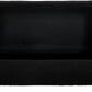 Teddy Storage Ottoman Bench for Bedroom, Comfy Boucle End of Bed Bench with Large Hidden Storgae Space, 55 inches Window Bench for Living Room/Reception Room/Mudroom, Black