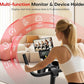 Exercise Bike, CHAOKE Quiet Magnetic Resistance 300LB Capacity Stationary Bike for Home with App Compatible, Indoor Bike with Comfortable Seat and Digital Display