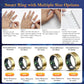 Smart Ring for Women Men-Wearable Fitness Tracker with Sleep Tracking Heart Rate Healthy Monitor Ring Activity Monitoring Steps Calories