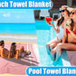 Oversized Turkish Beach Towel Blanket Cotton Giant XL Sandproof Towels Huge Linen XXL Extra Large Big Throw Quilt Blankets for Adults Cloud Travel Camping Glamping Accessories Essentials