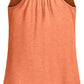 Miusey Womens Sleeveless Round Neck Loose Fit Racerback Yoga Tank Top